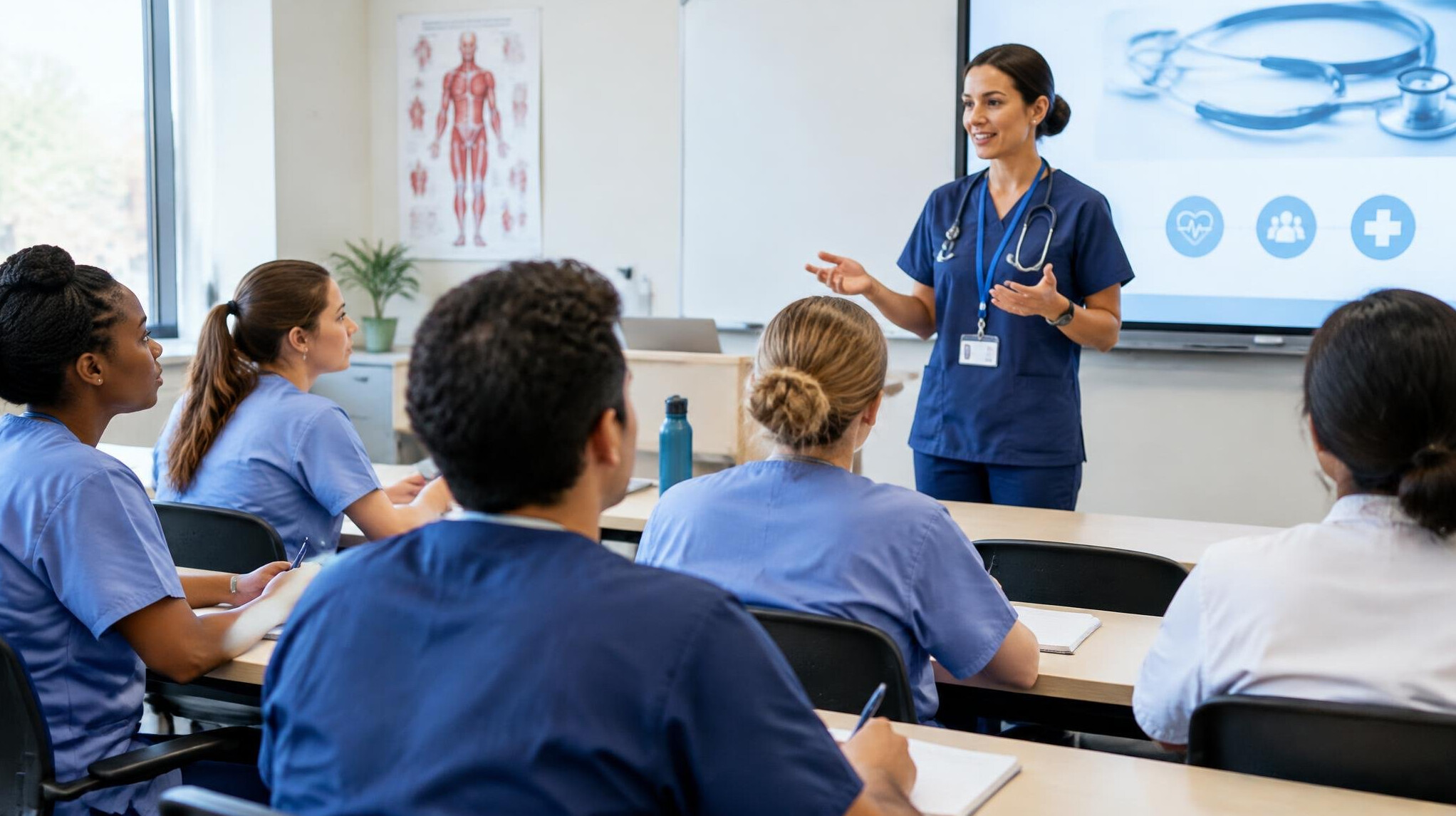 healthcare training session
